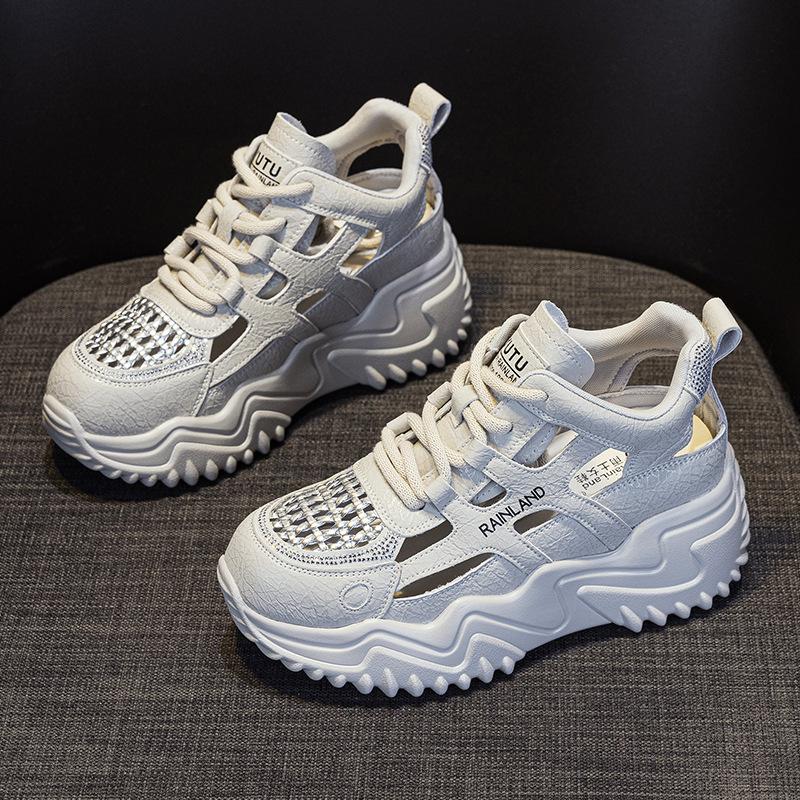 

Недорогие повседневные сандалии папины кроссовки по всей сети Вэньчжоуский источник 41 серый