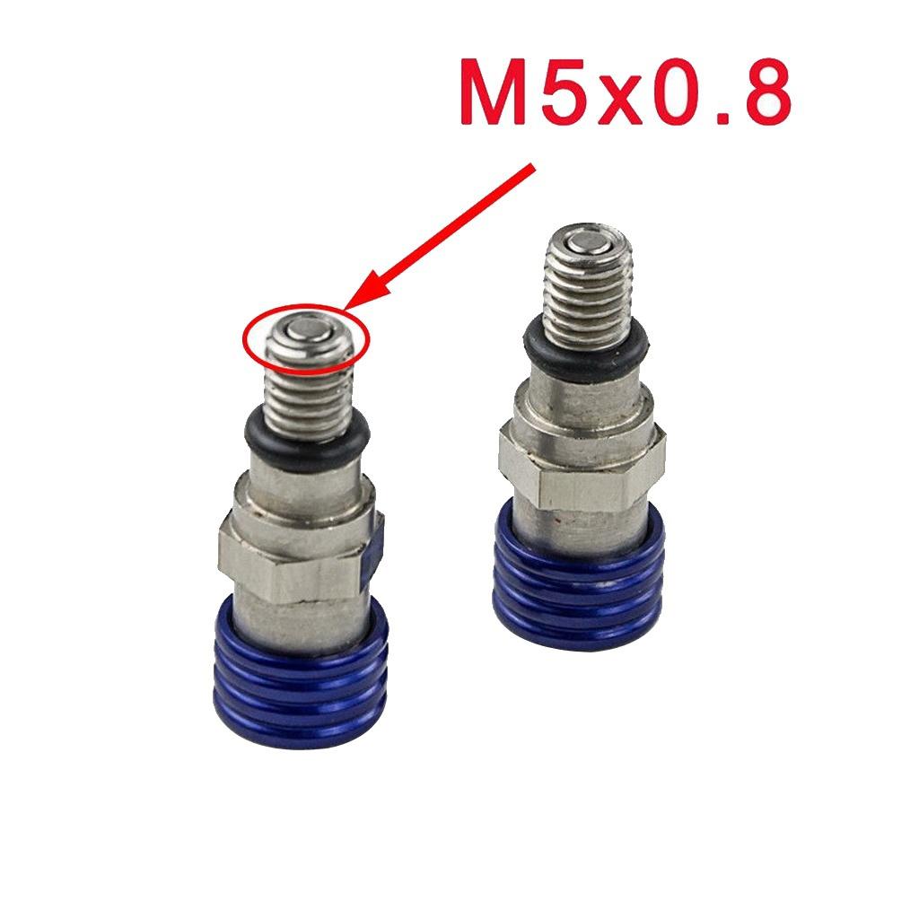 Motocross Fork Air Miro Bleeders Valves M5x0.8 For Honda CRCRF KAWASAKI CR250