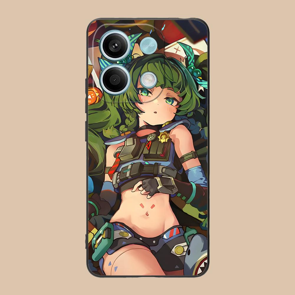 Zenless Zone Zero QingYi Phone Case for POCO F7 F6 F5 F4 F3 F2 Pro GT C75 C71 C65 C61 C40 Pro Ultra Colorful Printing Cover