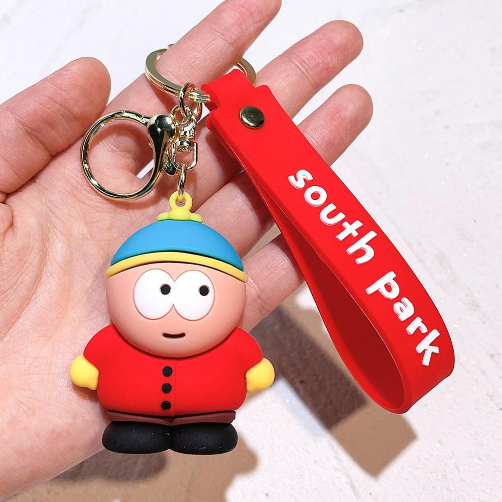 Милый брелок South Park Силиконовый мультяшный брелок Идеальный подарок на все случаи жизни Cartman