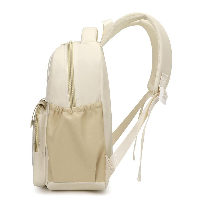 Puppy Pattern Schoolbag Student Large Capacity Backpack Women's Color Contrast Backpack