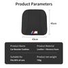 Hot 2025 Car Seat Pad Anti-slip Protect Seat Cover Mat Leather Cushion For BMW M Sport M1 M3 M4 M5 M6 E46 E90 E60 F10 F30 E39 E3