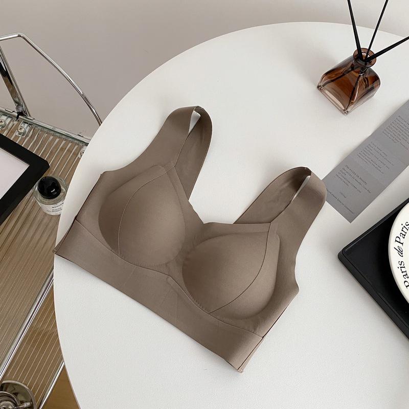 Women's Wireless Push-Up Vest-Style Bra - Slimming, Breathable, Light & Thin Fit