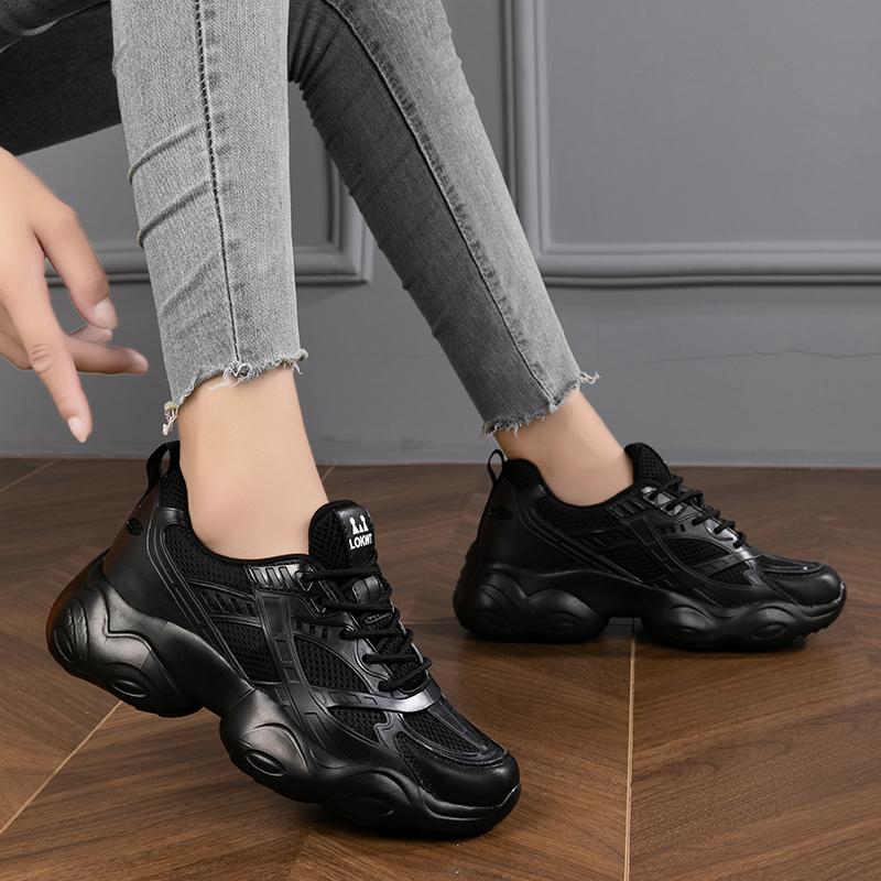 Jarní a podzimní móda pro velké velikosti pro pár táta Boty pro sport a volný čas Pánské a dámské běžecké boty 35-47