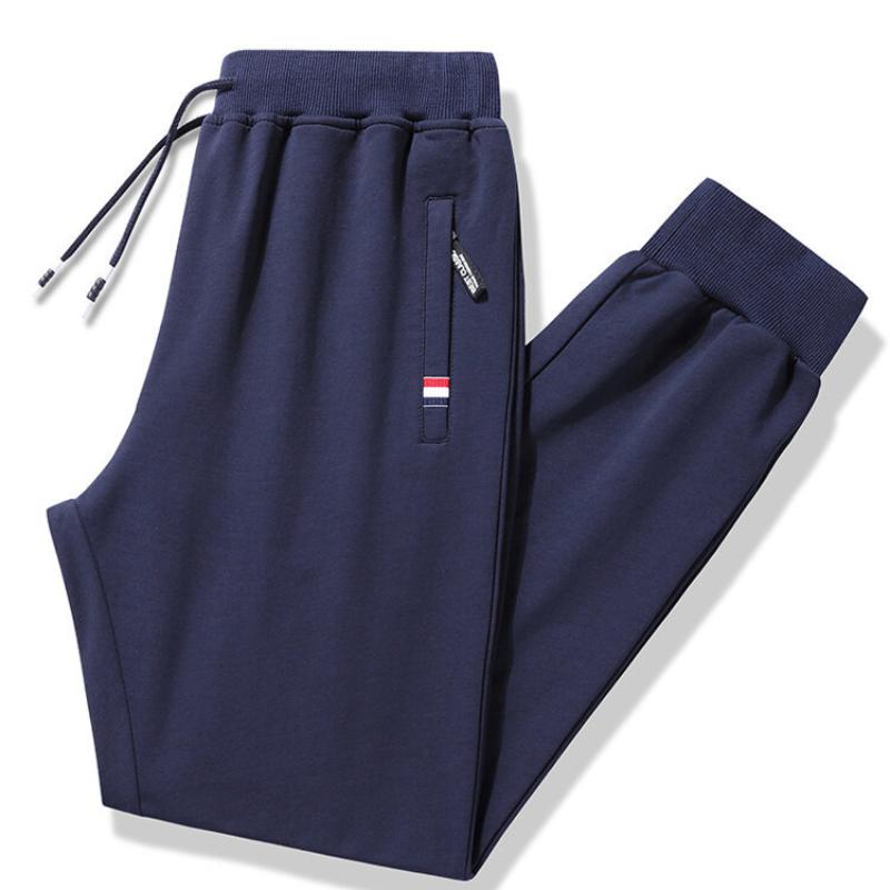 Pantaloni sportivi Pantaloni larghi dritti da uomo Pantaloni casual primaverili e autunnali Pantaloni sportivi taglie forti Pantaloni da uomo