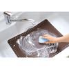 Yoshikawa Home Bakery Club Silicone Mat, 50 X 40 Cm, with Graduations, Non-Slip, Easy Dough Release, Foldable for Storage, Bread Mat, SJ1455