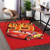 Büroteppich Lightning McQueen, 95 Thema 3D-gedruckter rutschfester Teppich - Maschinenwaschbar für Wohnzimmer