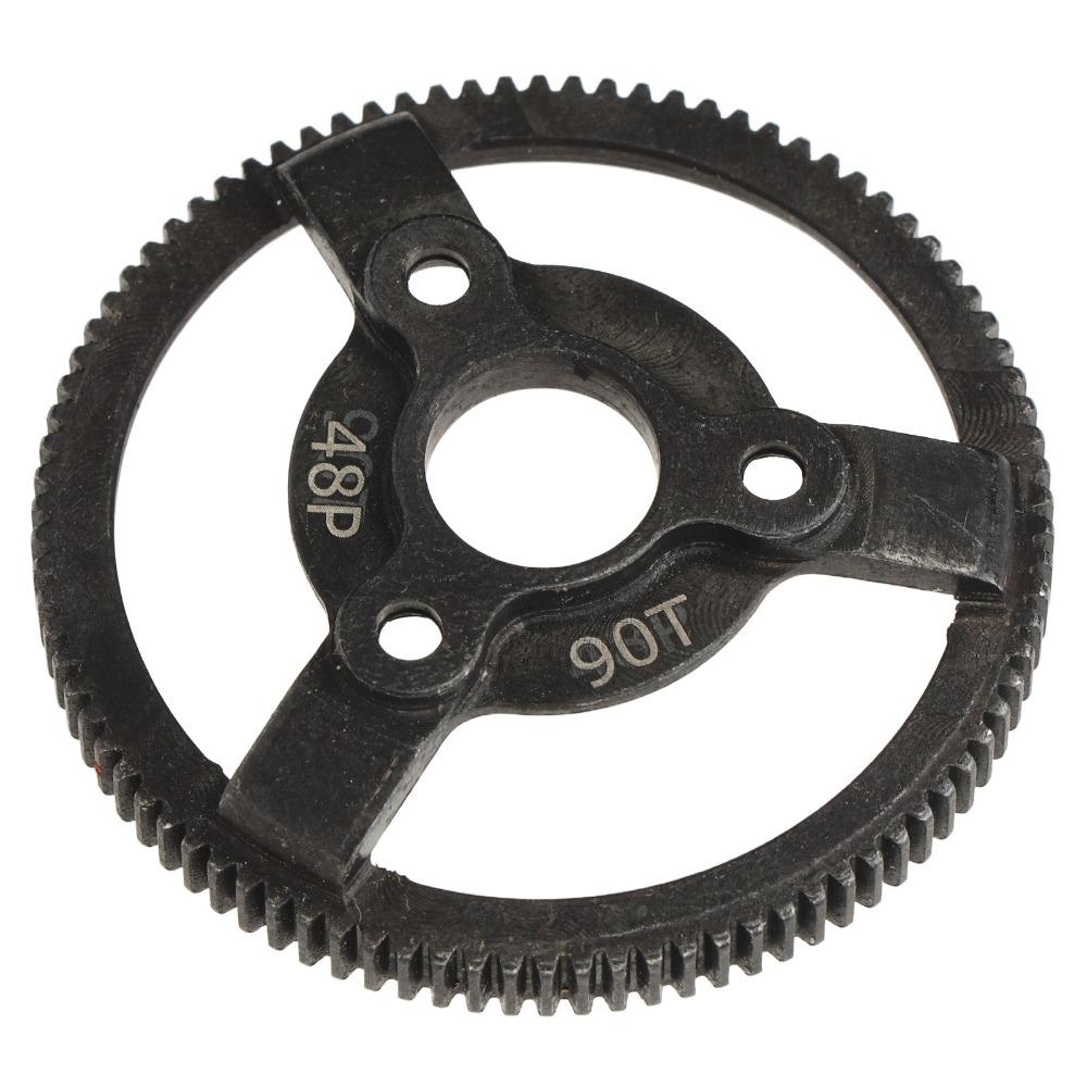 Balck Steel Pinion Gear Set Steel Upgrade Gear Gea Set for Traxxas 2WD 1/10 RC Car RC Car Upgrades