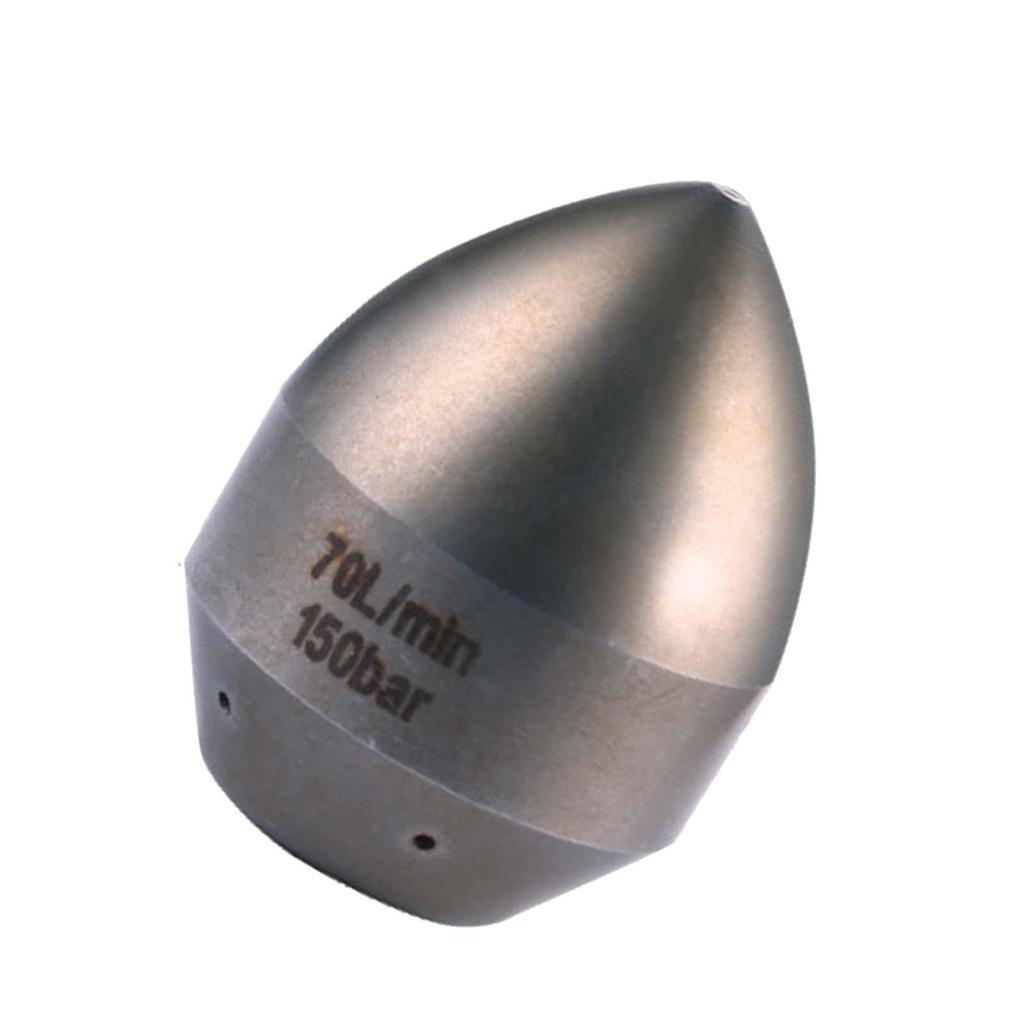 Sewer Jetter Nozzle High Pressure Multifunction Spray Head Flusher Pipe Nozzles for Outdoor, Window, Patio, Car, Supplies