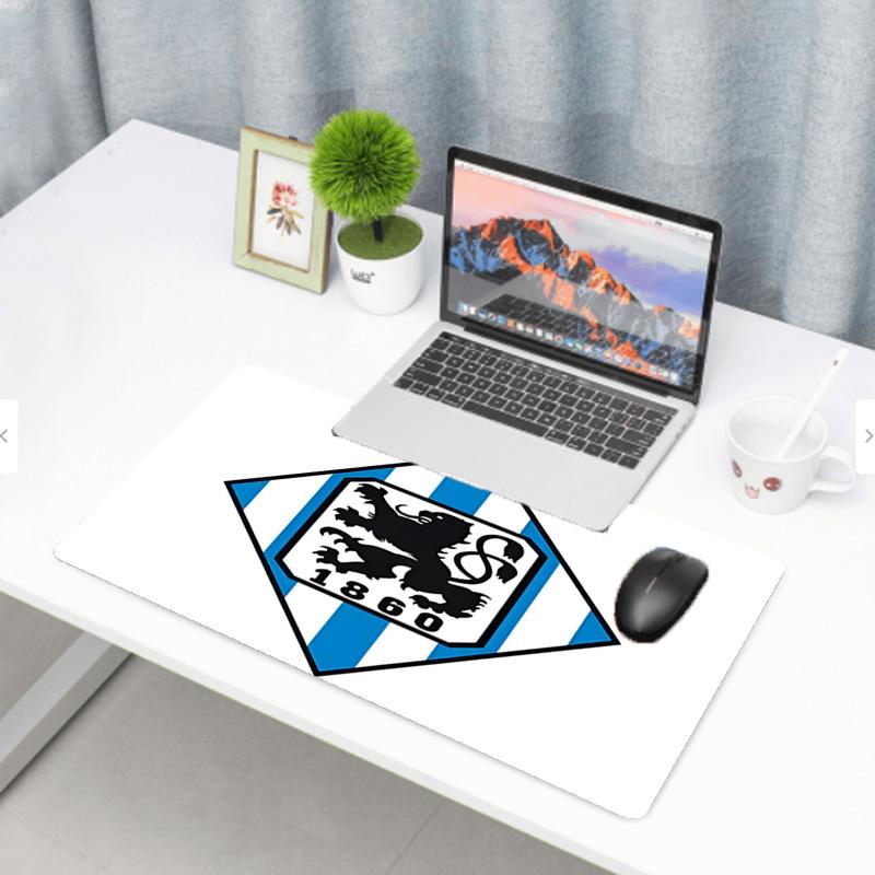 Tappetino per Mouse Stampa Football Club 1860 Monaco, Tappetino Antiscivolo per Tastiera Desktop, per PC Laptop Gaming Lavoro Uso Quotidiano, Fantastico Regalo Sorpresa per Festival