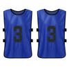 12 PCS Adults Soccer Pinnies Quick Drying Football   Jerseys Sports Scrimmage Soccer   Training Numbered Bibs Practice Sports Vest