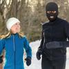 2Pcs 3 Hole Winter Knitted Mask, Full Face Cover Ski Scarf Mask Warm Balaclava For Adult Skiing, Motorcycle,Wind Protection