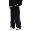 Sports casual pants retro sweatpants trend straight loose wide-leg trousers