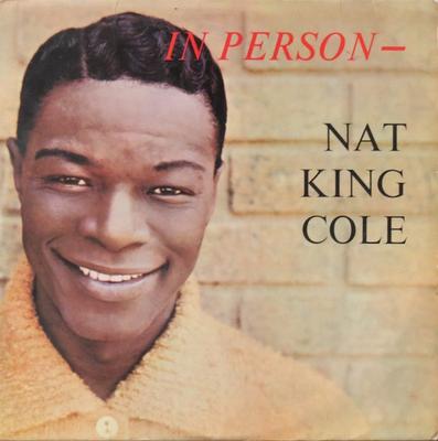 LP Record NAT KING COLE - In Person TP202 World Record Cl UK Jazz Used