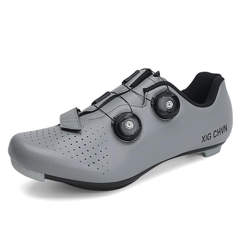 Unisex Cycling Shoes Road Mountain Bikes Breathable Anti-Slip Shock Absorbing With Stiff Sole