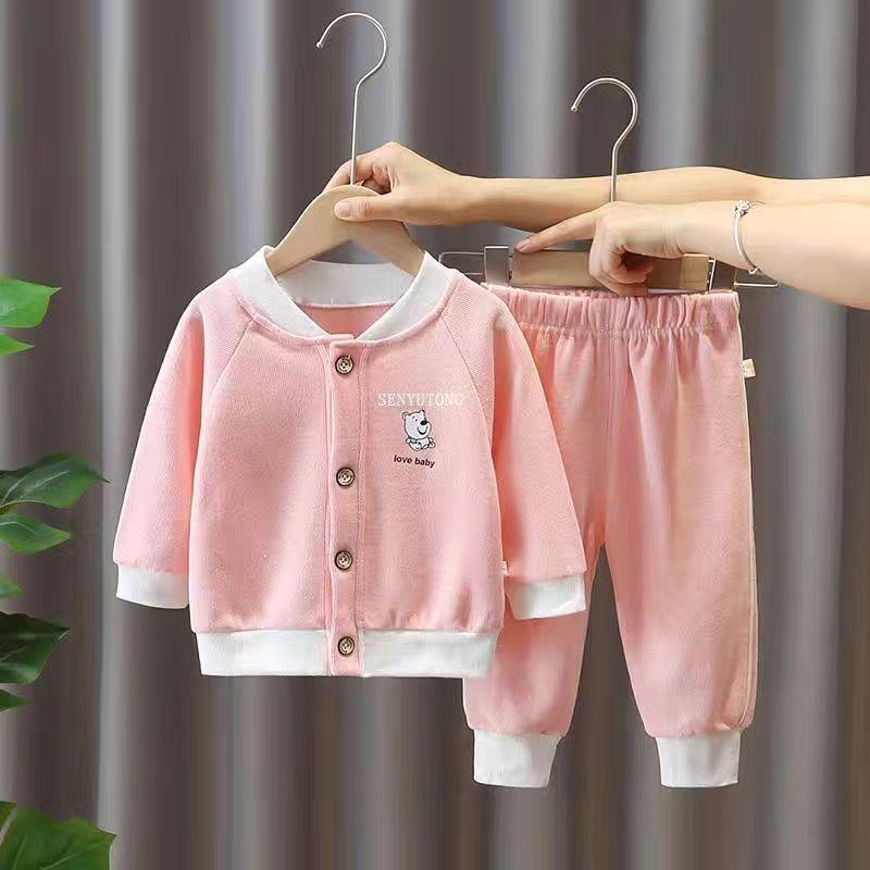 Spring & Autumn Baby Cardigan Set - Newborn & Boy Outerwear for Spring & Autumn