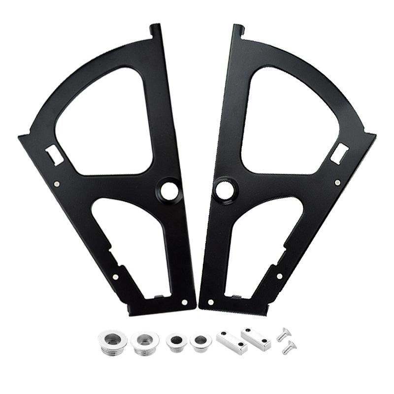 2Pcs Shoe Cabinet Hinges Steel Shoe Rack Shelf Flip Rack Hardware Frame Shoe Rack Hinges Durable 1 Layer чёрный
