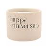 Amore Double Wick Candle - Happy Anniversary