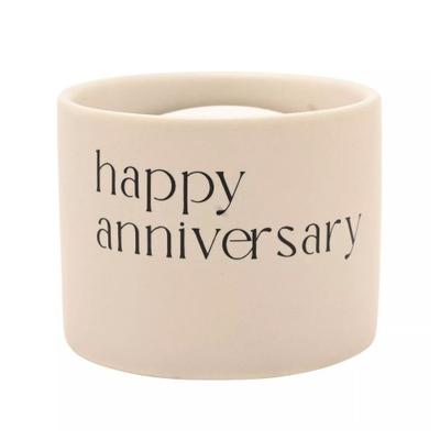 Amore Doppeldochtkerze - Alles Gute zum Jahrestag