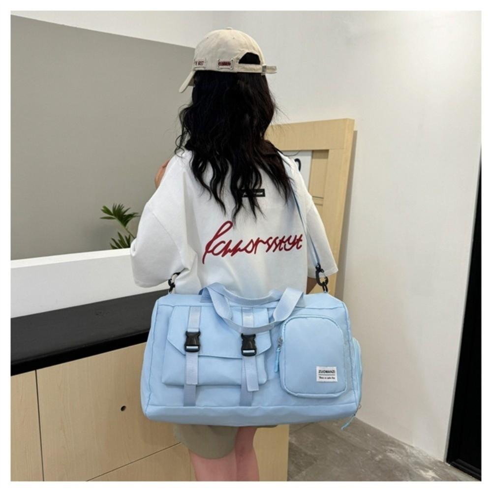 Lightweight Travel Duffle Bag Large Capacity Sports Bag Trendy Fitness Bag  for Women