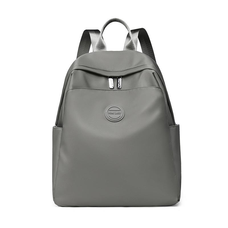 Schoolbag New Bag Women's 1011 Popular Fashion Trend Backpack Travel Large Capacity Oxford Cloth Lightweight Backpack