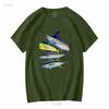 Guy Harvey AFTCO T-Shirt Herren Klein S Blau Angeln Marlin Strand lange oder kurze Ärmel vintage Gewaschen Unisex Dehnbar Mode