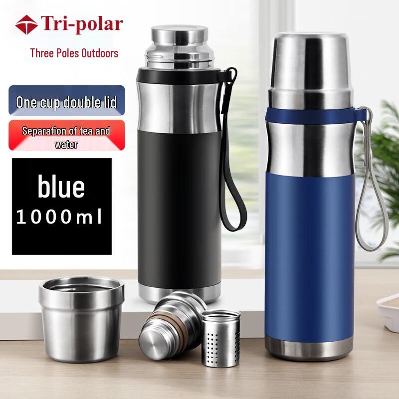 Tri-polar TP3638 Stainless Steel Vacuum Insulated Bottle 1000ml