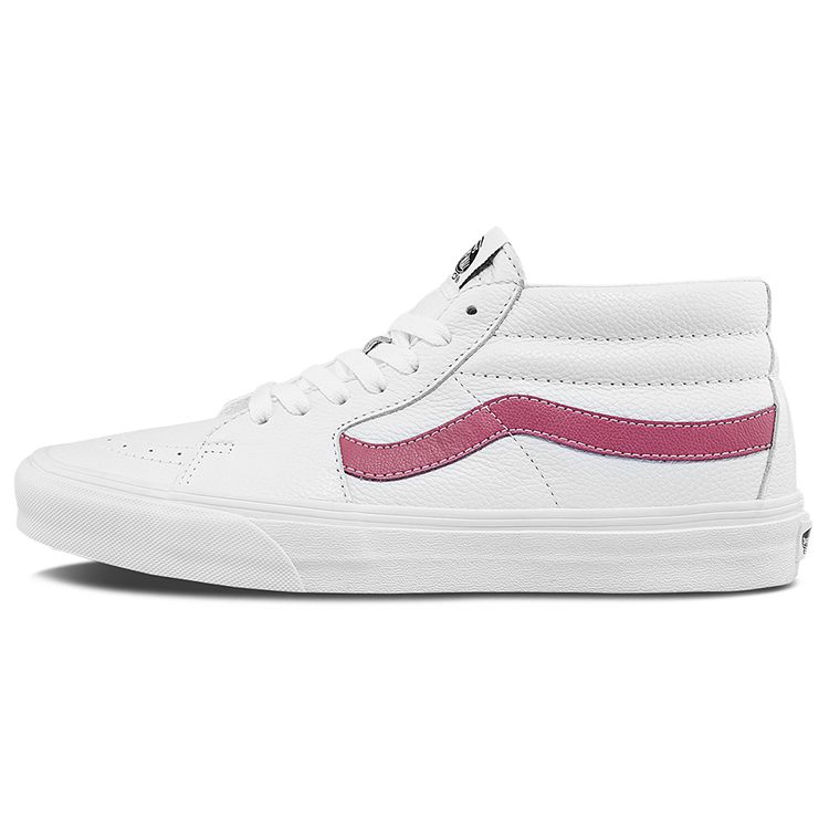 

Vans Sk8 Повседневная мода Полувысокие кеды для скейтбординга Унисекс Кроссовки Бело-красные VN0A3WM3B84 36.5