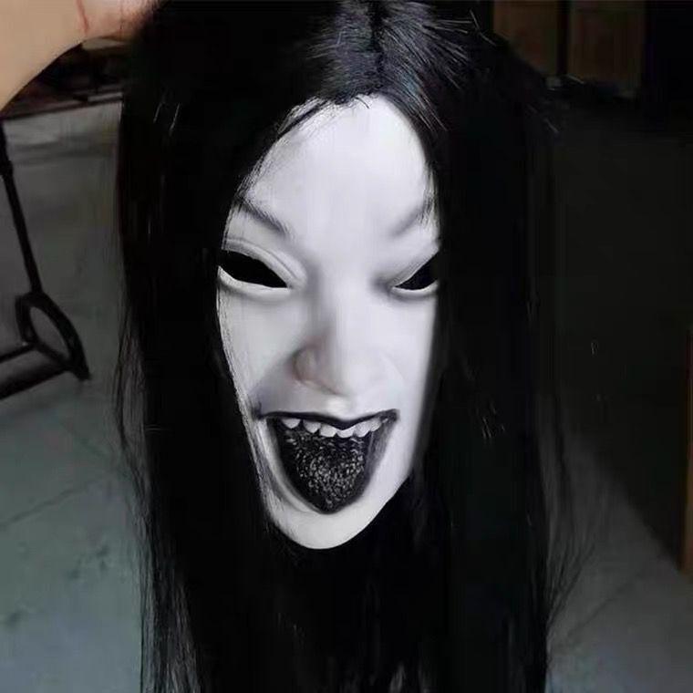 

Латексная маска призрака женская для взрослого костюма, сделай сам, квест-комната и вечеринка ужасов