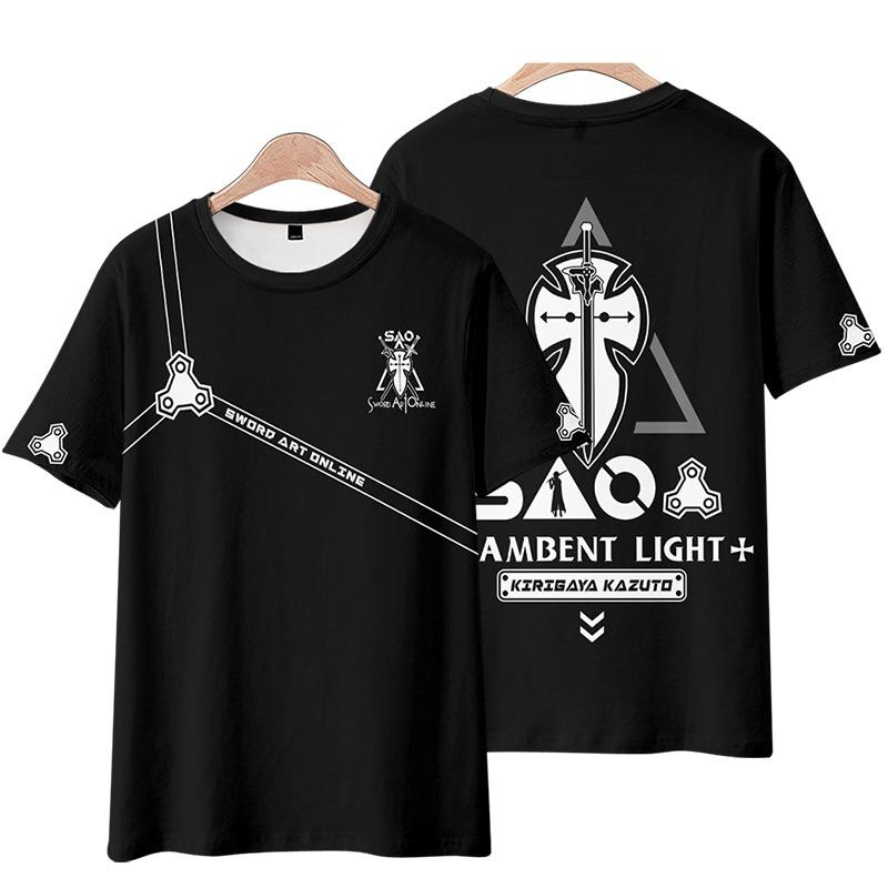 Sword Art Online AnimeT-Shirts Men Women Tee Shirt Short SleeveT Shirt Plus Size Tops