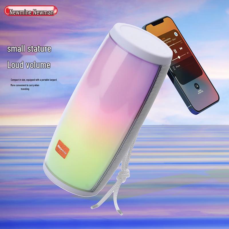 Newman BT70 Portable Bluetooth Speaker with Dazzling Light Effects CN plug (adapter included)