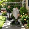 Clearance Solar Gandalf Garden Ornament - Outdoor Balcony Lamp Decoration