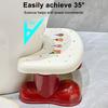 Toilet Stool Adults Squatting Toilet Stool with Anti-Slip Pads PP Plastic Bathroom Step Stool Portable Potty Stool