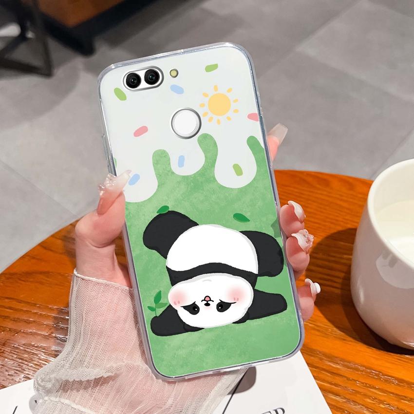 For Huawei Nova 2 2S 3 3e 4 4e 5 5i 7i 6 7 SE Luxury Clear Phone Case Beautiful Butterfly Wing Pattern Soft Silicone Anti Fall Shell For Huawei Casing
