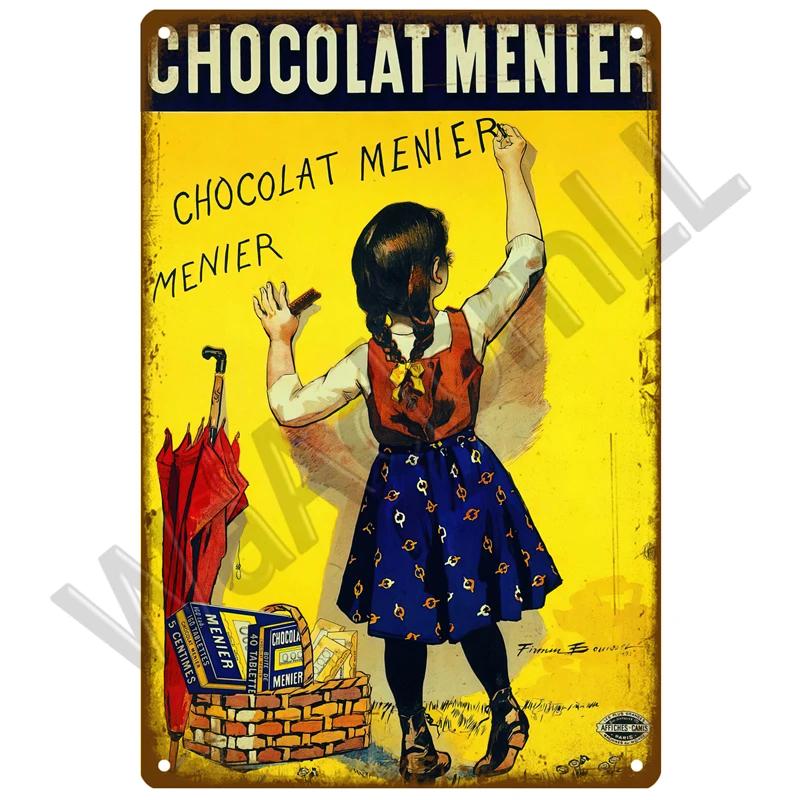 Metal Sign Delicate Fast Food Plate Tin Sign Plaque Vintage Restaurant Home Bar Cafe Kitchen Metal Poster Wall Decor Accessories