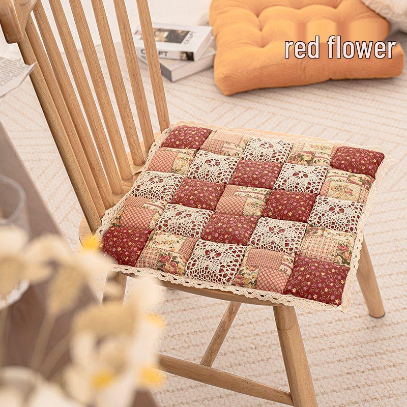 Lace Non-Slip Chair Cushion Pad for Dining and Living Room