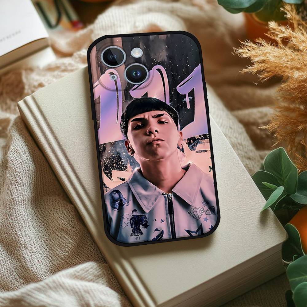 Singer M-Milo J Phone Phone Case For IPhone 1716 15 14 13 Pro Max 11 12 Mini X Xs XR Black Silicone Cover