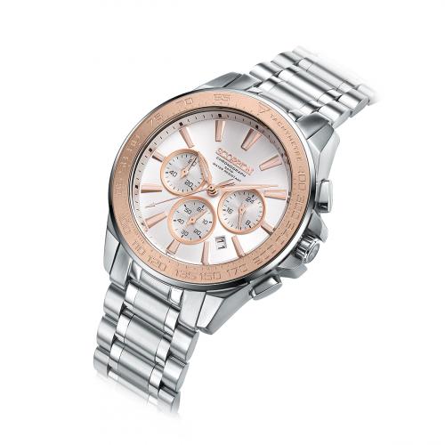 [SCORPION] SCORPION Alecto Chronograph Metal Watch SP3340M-WRG