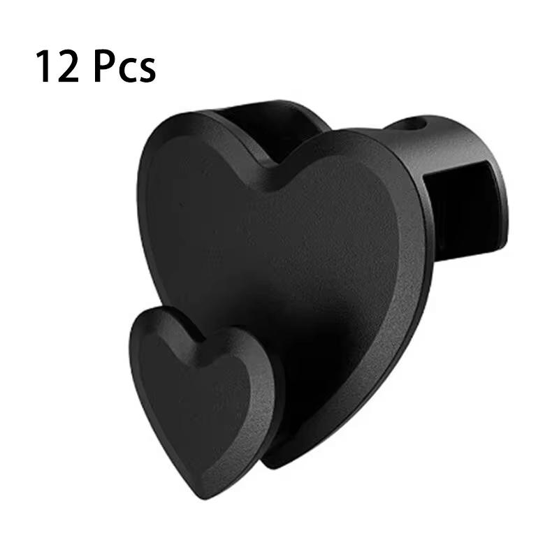 12 Pcs Stackable Clothes Hanger Attachment Hooks, Wardrobe Storage Hanging Clothes Stretcher, Home Stackable Clothes Hanger Hook 4.7x4.7cm