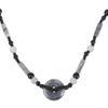 Jade Beads Safety Buckle Coloured Glaze Necklace Female Temperament Beaded Collarbone Chain Adjustable Chain Jewelry