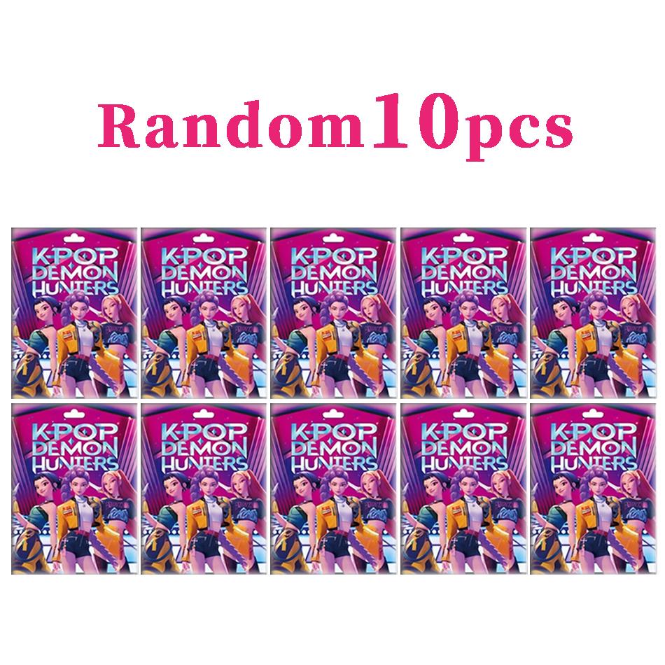 24 Stück Zufällige Blindbox 5,3-11,5cm Anime KPop Dämonenjäger Girlgroup RUMI MIRA ZOEY Figur Action Pvc Modelle Spielzeug Ornamente Geschenke