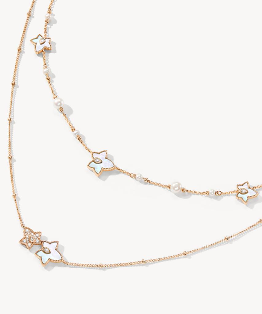Lola Rose Ivy Mother-Of-Pearl Cubic Mother-Of-Pearl Fashion Necklace