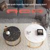 Round Light Luxury Coffee Table for Small Living Spaces
