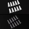 500Pcs/Bag Xxl Extra Long Coffin Nail Tips Half Cover Press Clear Fake Nails