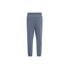 Reebok Solid Color Logo Fleece Knit Joggers Unisex Bottoms Blue Gray 23RMF601UGB7