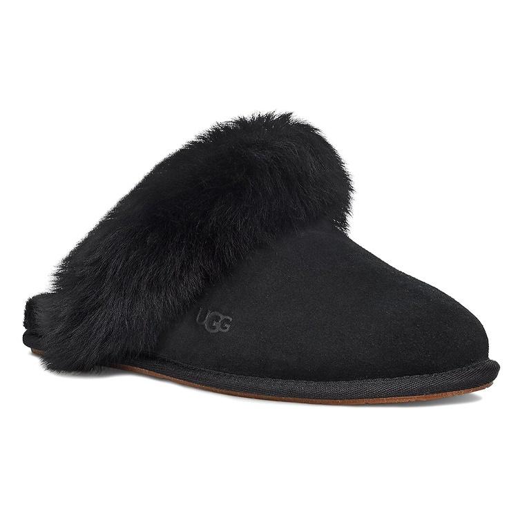 (WMNS) UGG Scuff Sis Slipper 'Black' Women's 1122750-BLK