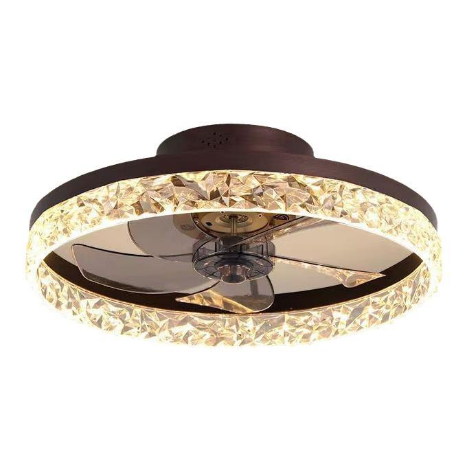 Luxury Ceiling Fan Light for Bedroom, Study, and Dining Room