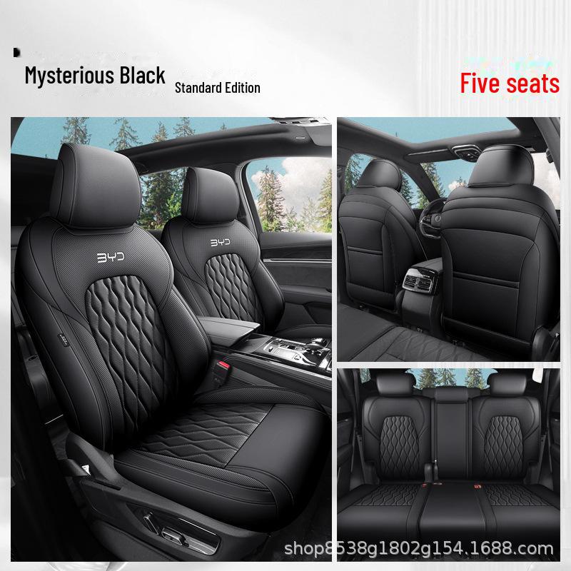 

Подушки на сиденья автомобиля для BYD Tang DMI: Специальные чехлы для шести-/семиместных электромобилей на все времена года Custom-Fit