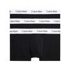 Letter Logo Print Mid-Rise Boxer Shorts 3-Pack Men Underwear Black White 0000U2664G-001