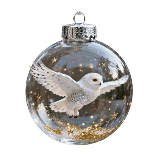 1/4/7Pcs Faux Crystal Glass Bird Ornament Vintage Blown Glass Ball Hanging Red Bird Pendant Tree Fireplace Table Decoration